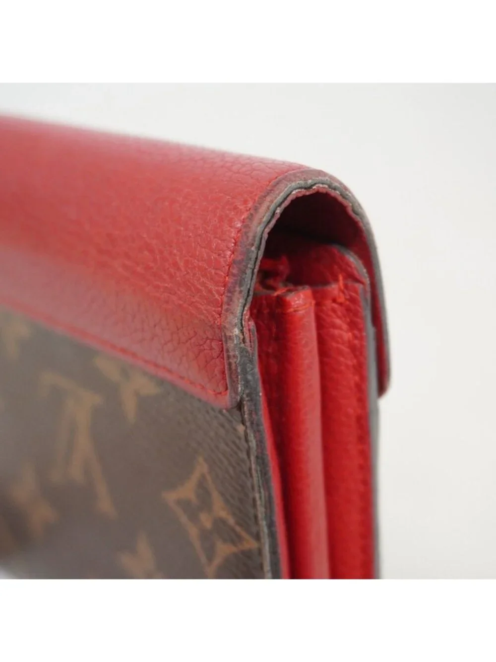 Louis Vuitton Wallet Monogram Portefeuille Pallas Cerise